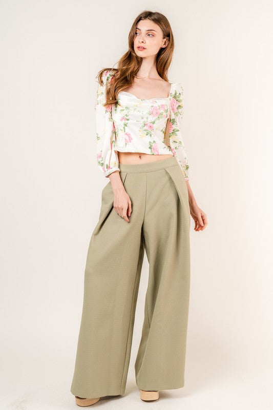 Sweetheart Floral Corset Top