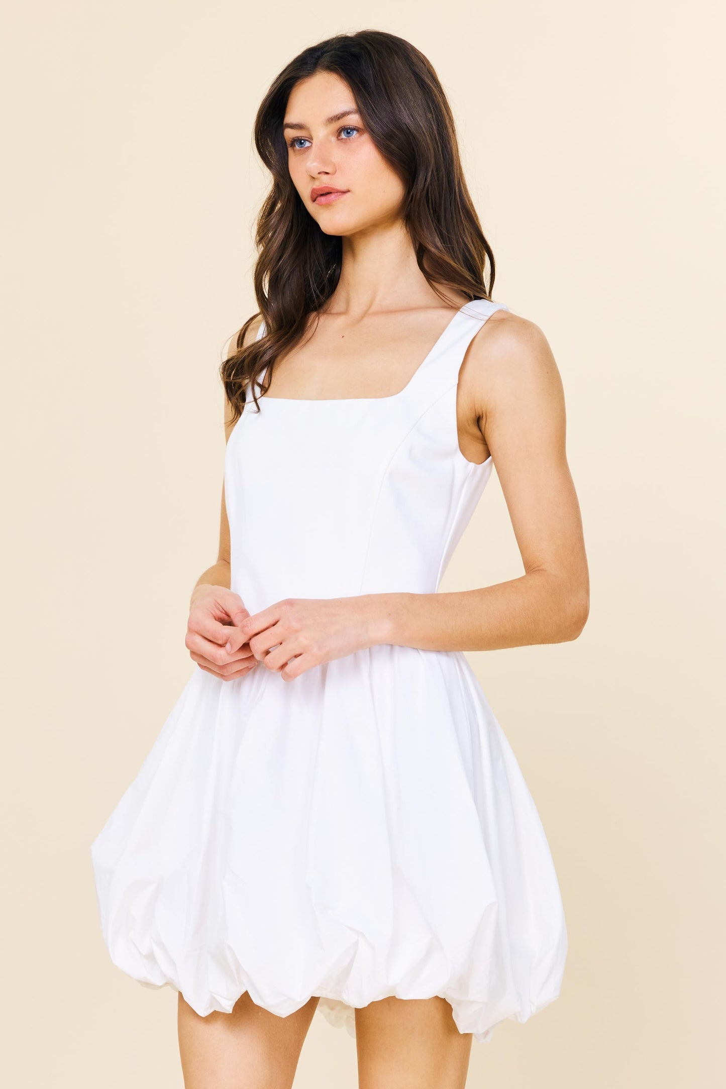Bubble Hem Dress