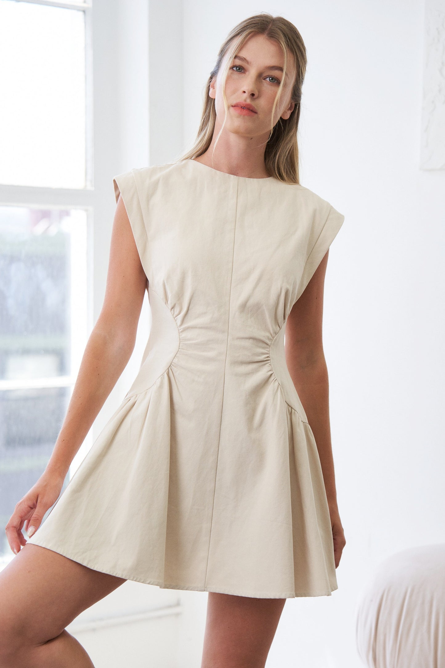 Ivory Stella Mini Dress
