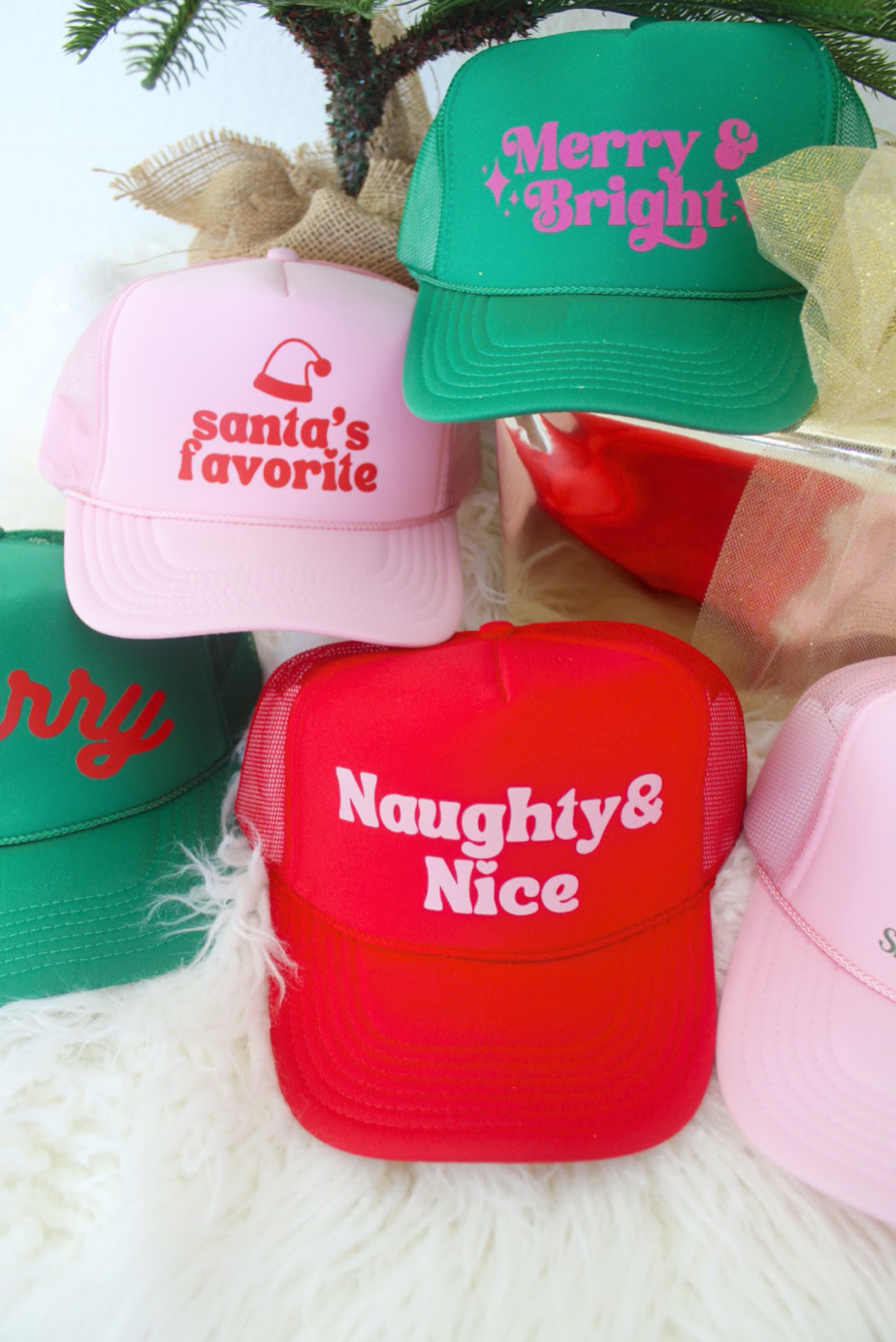 Naughty & Nice Trucker Hat