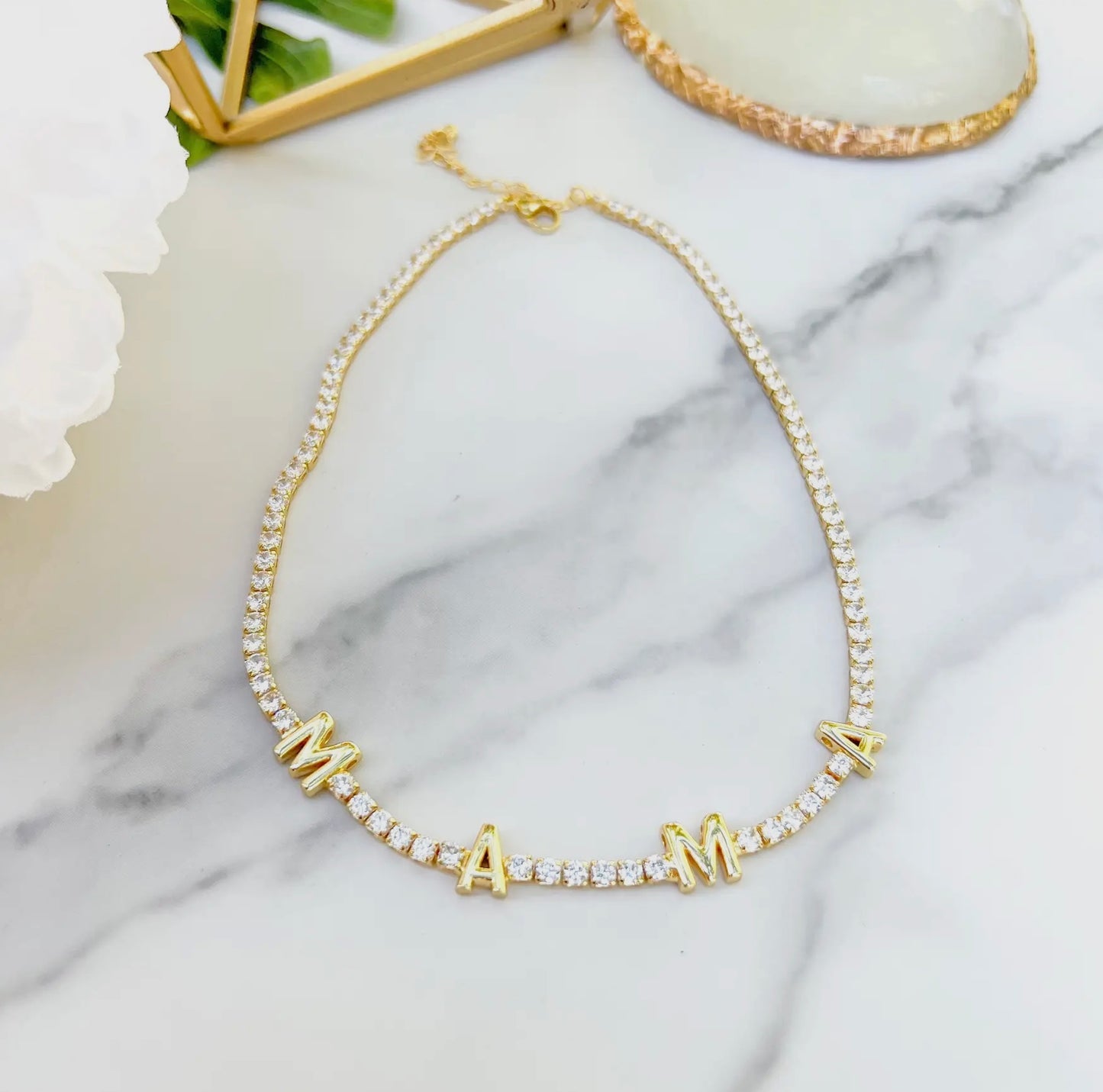 Mama Tennis Necklace