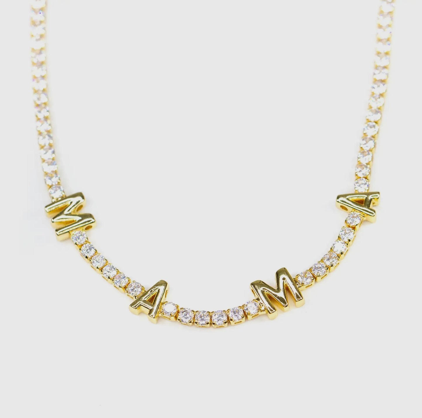 Mama Tennis Necklace