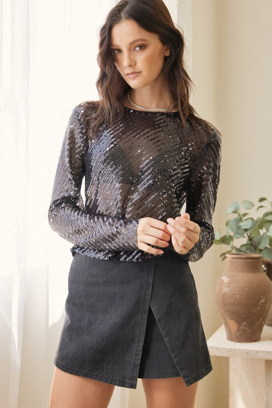 Dreamy Sequin Top