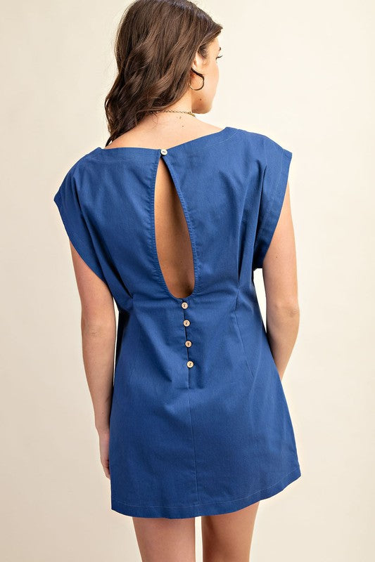 Richelle Open Back Mini Dress