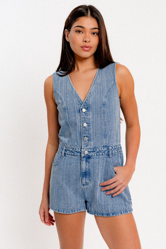 Adrienne Vest Romper