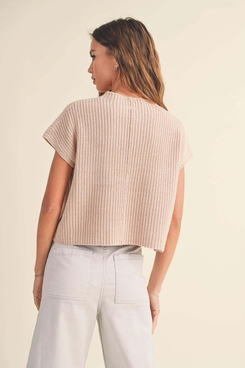 Christina High Neck Knit Top