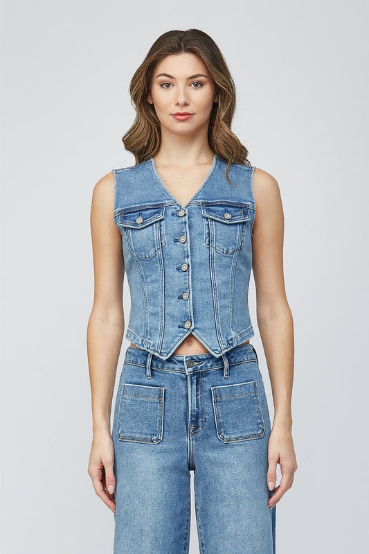 Christy Denim Vest