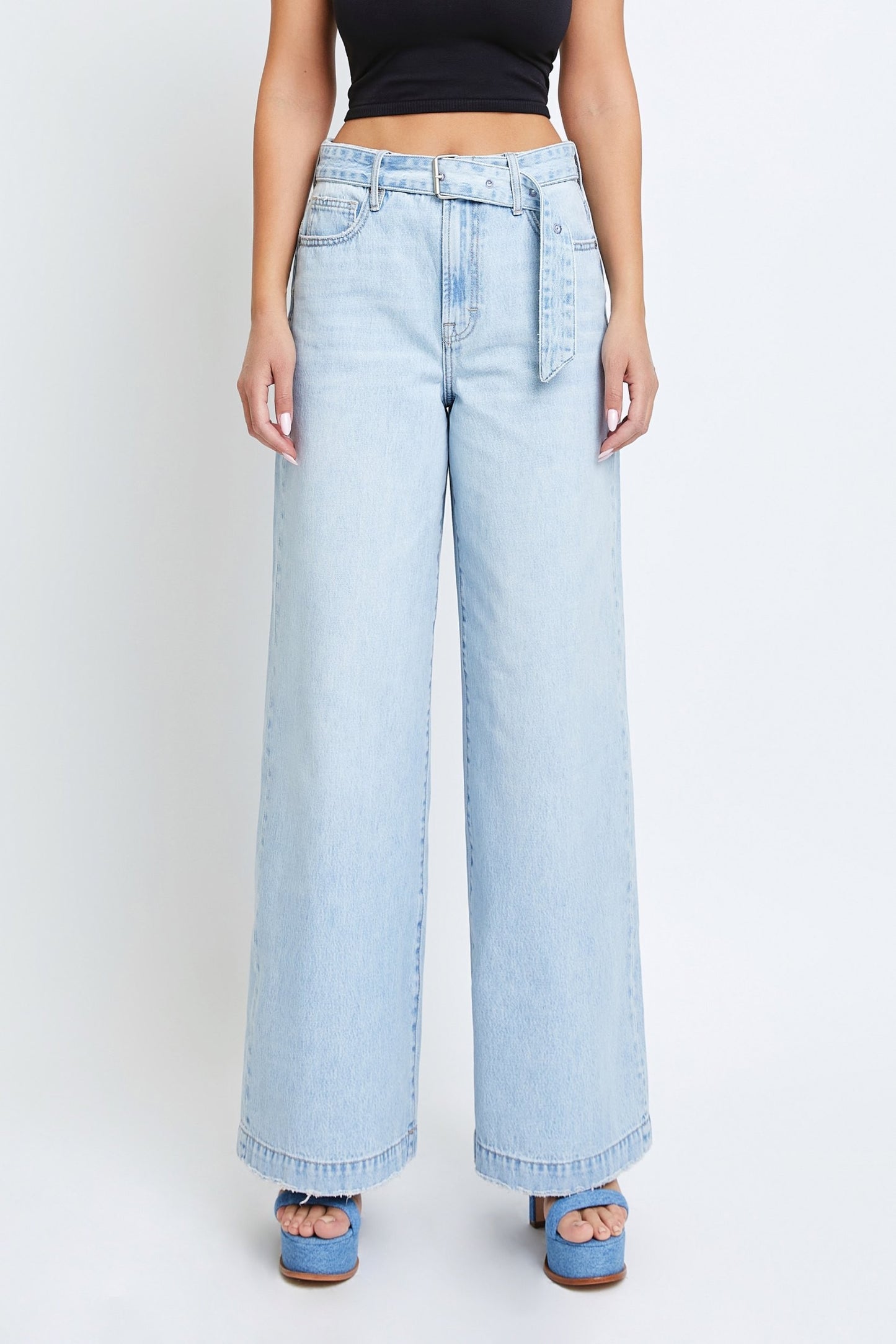 Holly High Rise Wideleg Jeans