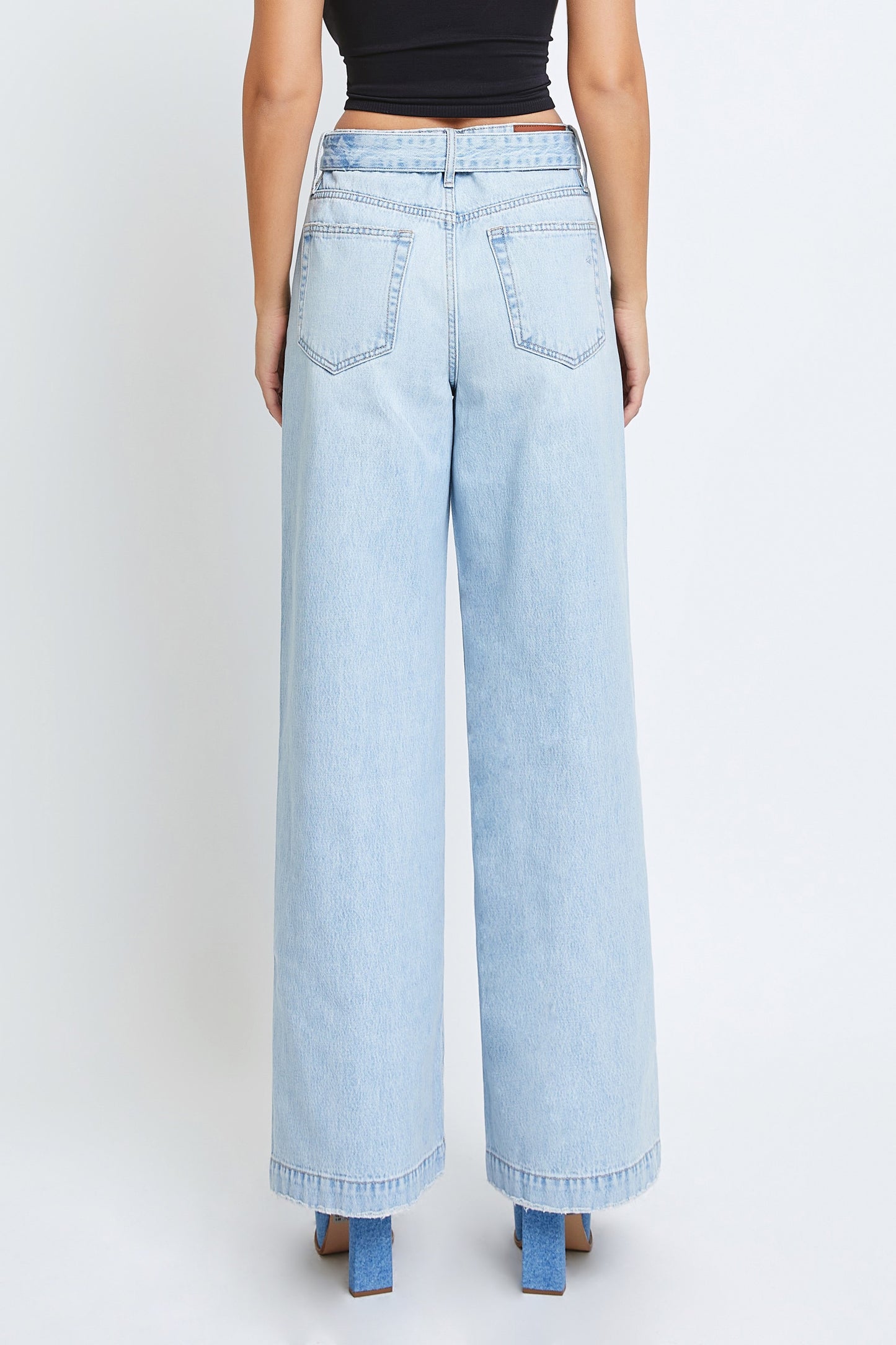 Holly High Rise Wideleg Jeans