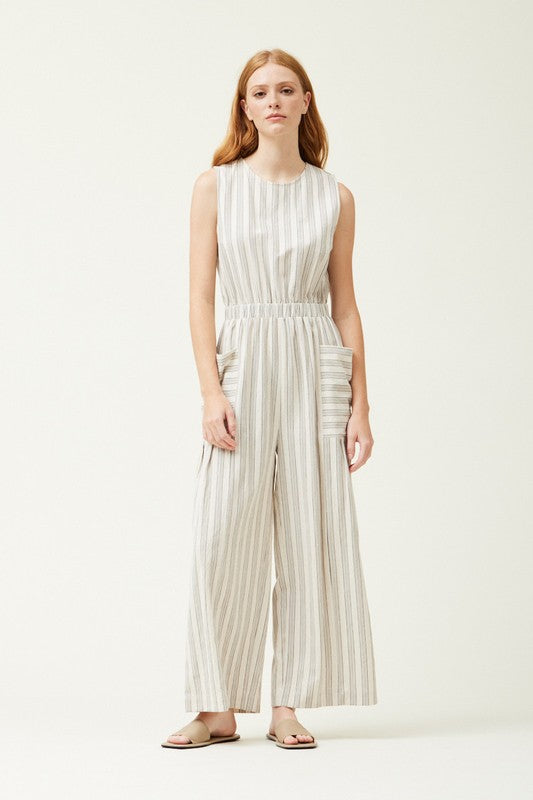 Jennifer Linen Jumpsuit