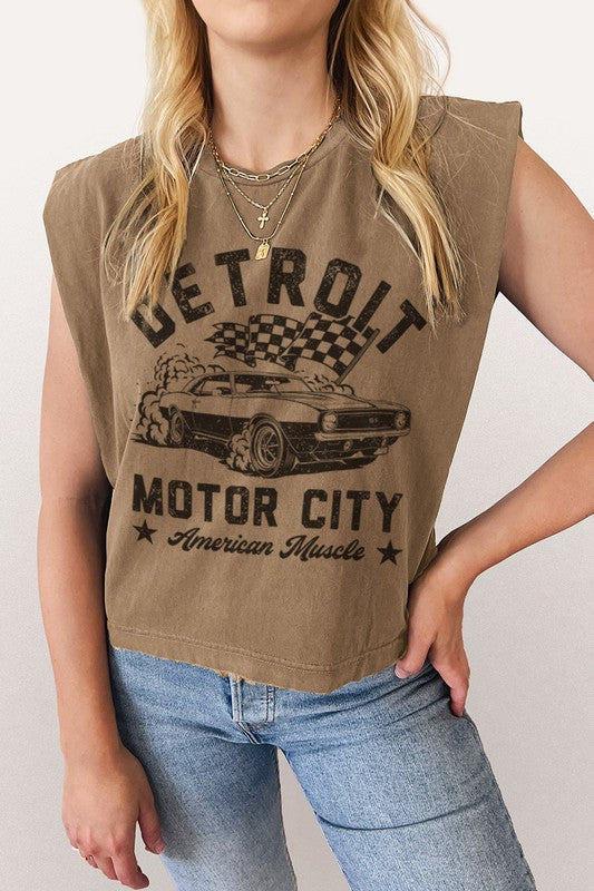 Detroit Motor Racing Muscle Tee