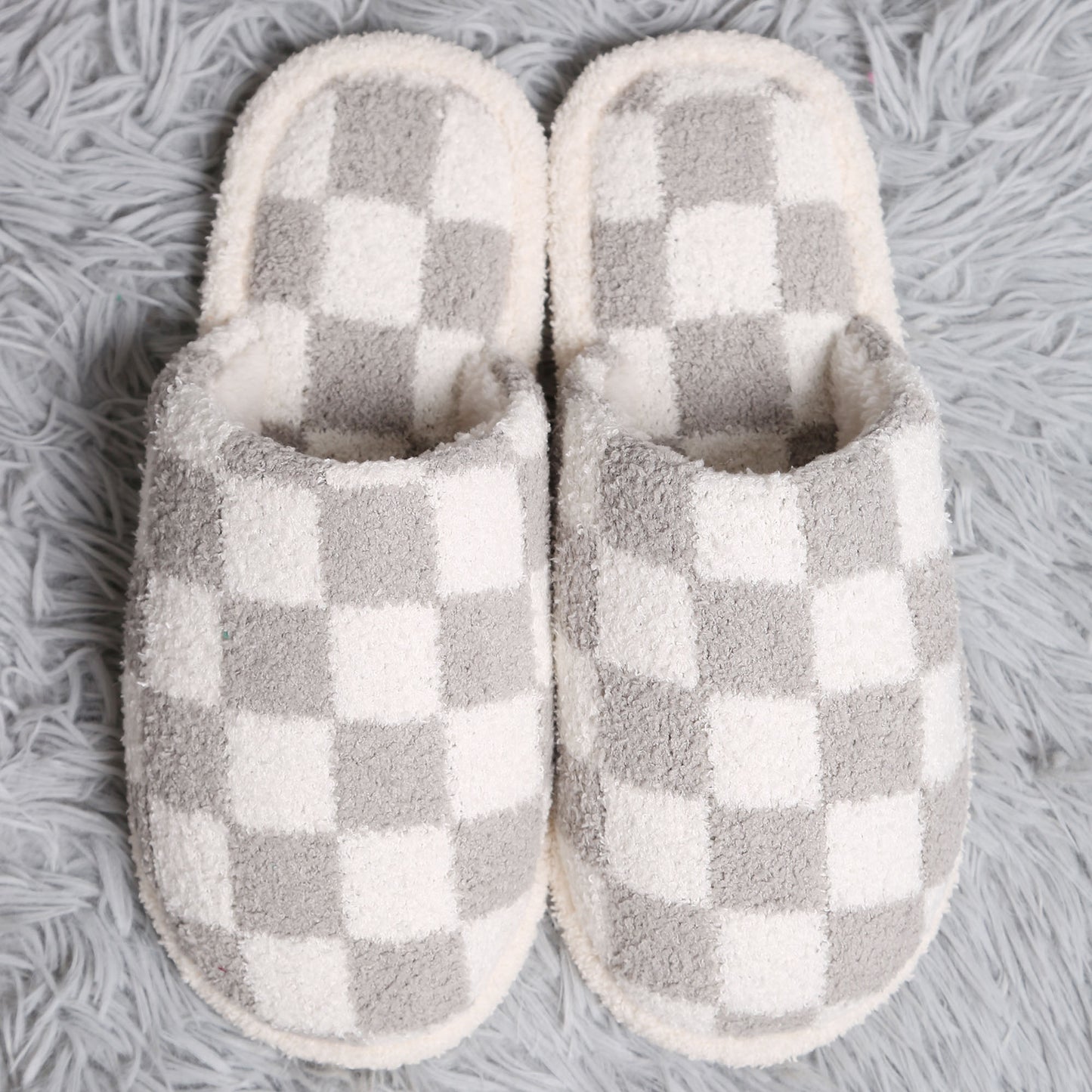 Checkered Slippers