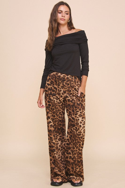 Nyssa Leopard Pants