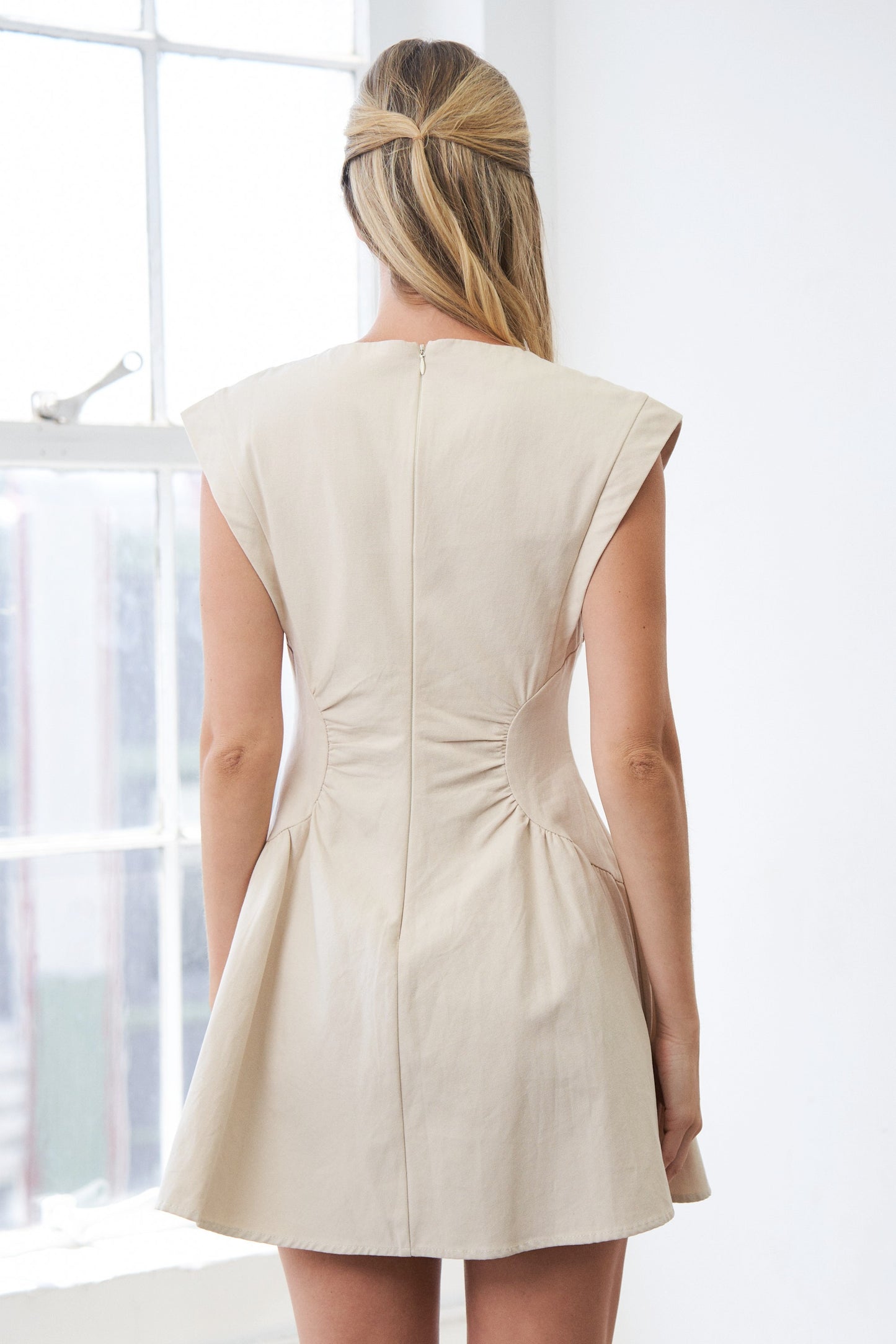 Ivory Stella Mini Dress