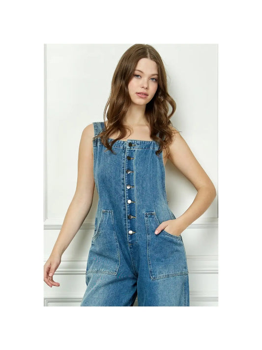 Helen Multi Button Overall