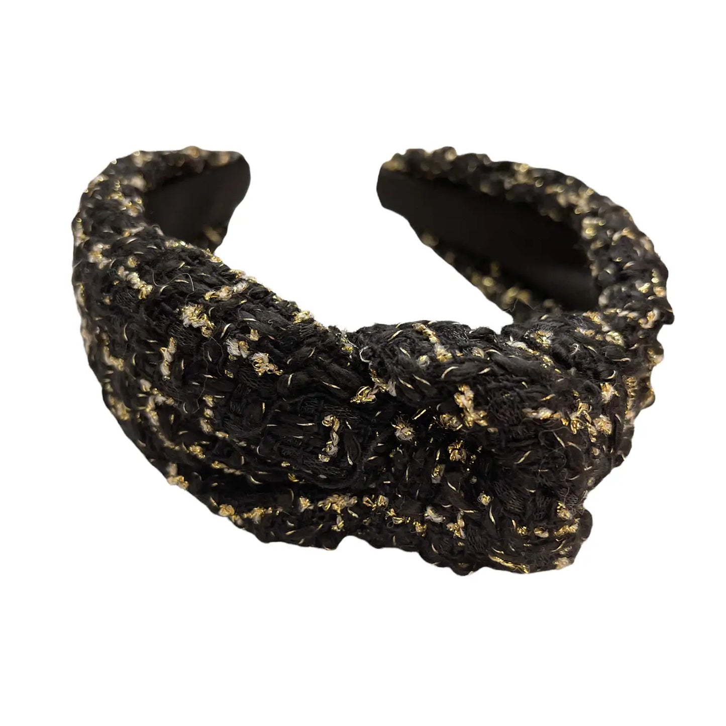 Black Tweed Headband