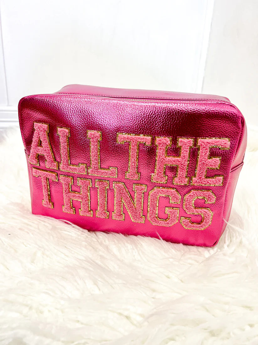 All The Things Large Cosmetic Bag