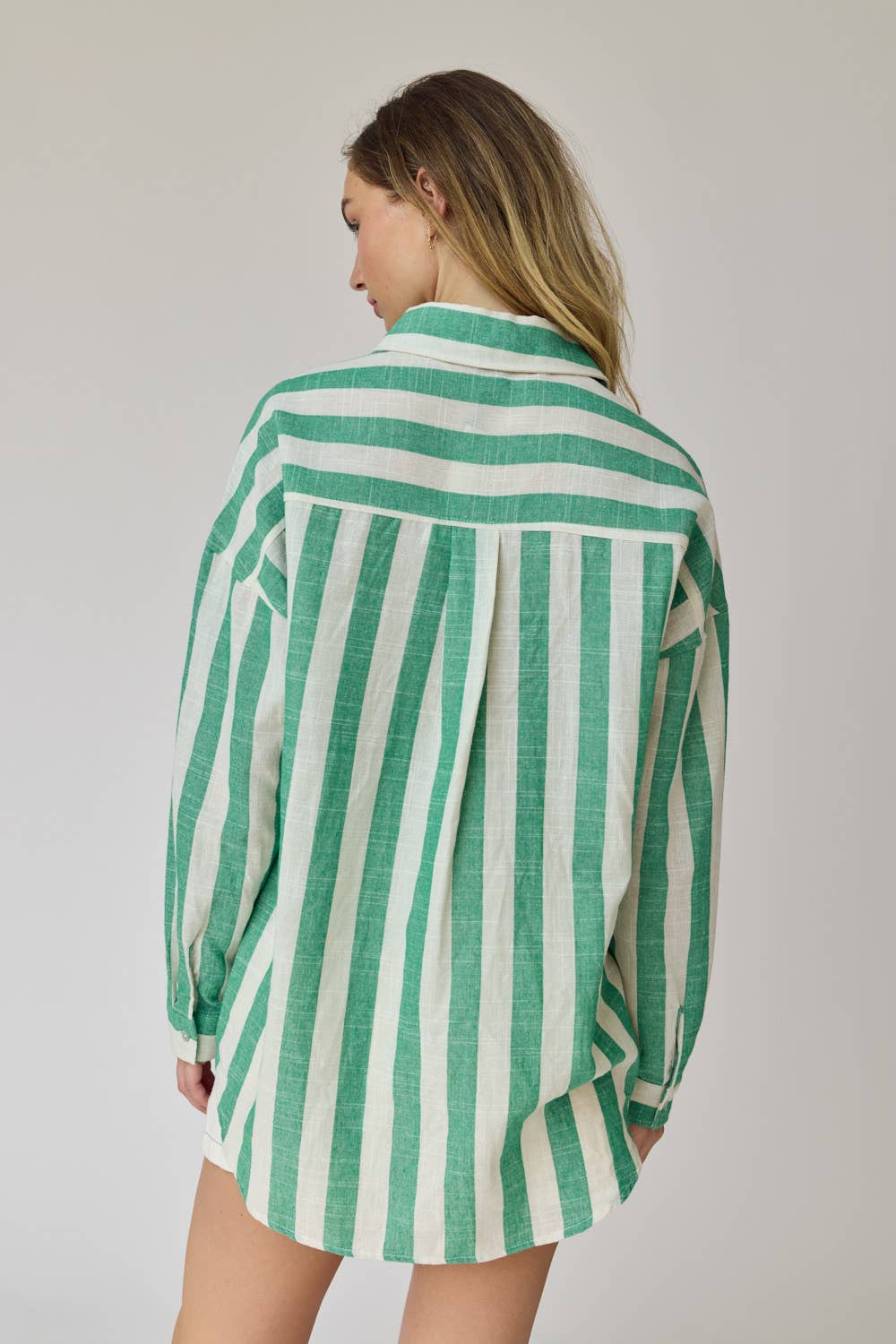 Kimberly Stripe Oversized Shirt