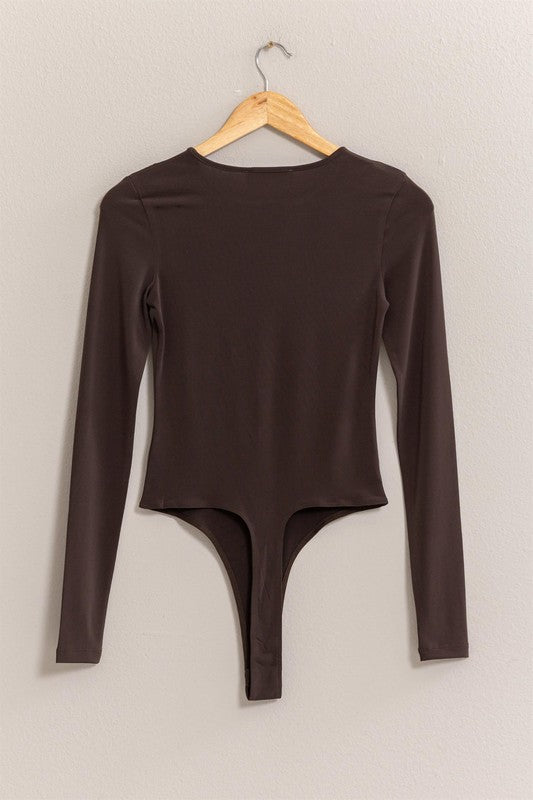 Stylish Essence Long Sleeve Bodysuit