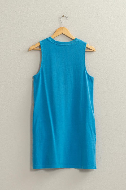 Gabby Sleeveless T-Shirt Dress