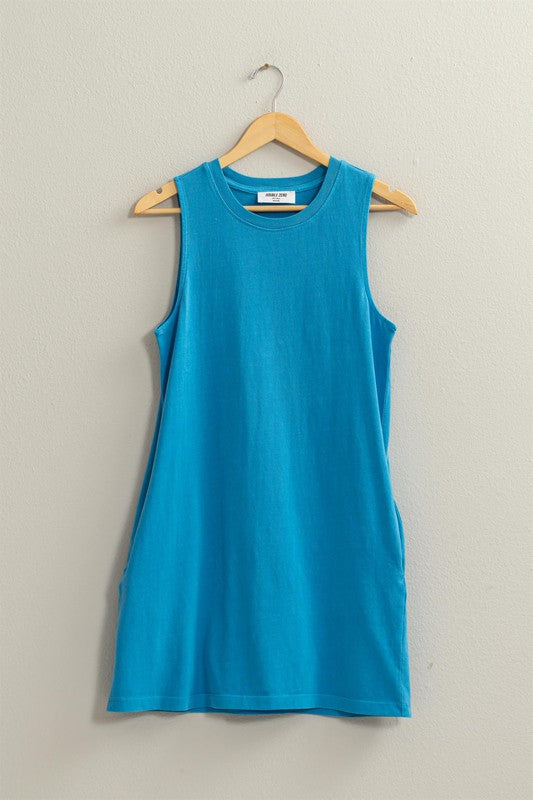 Gabby Sleeveless T-Shirt Dress