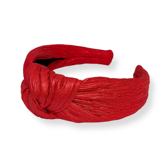 Red Muslin Headband