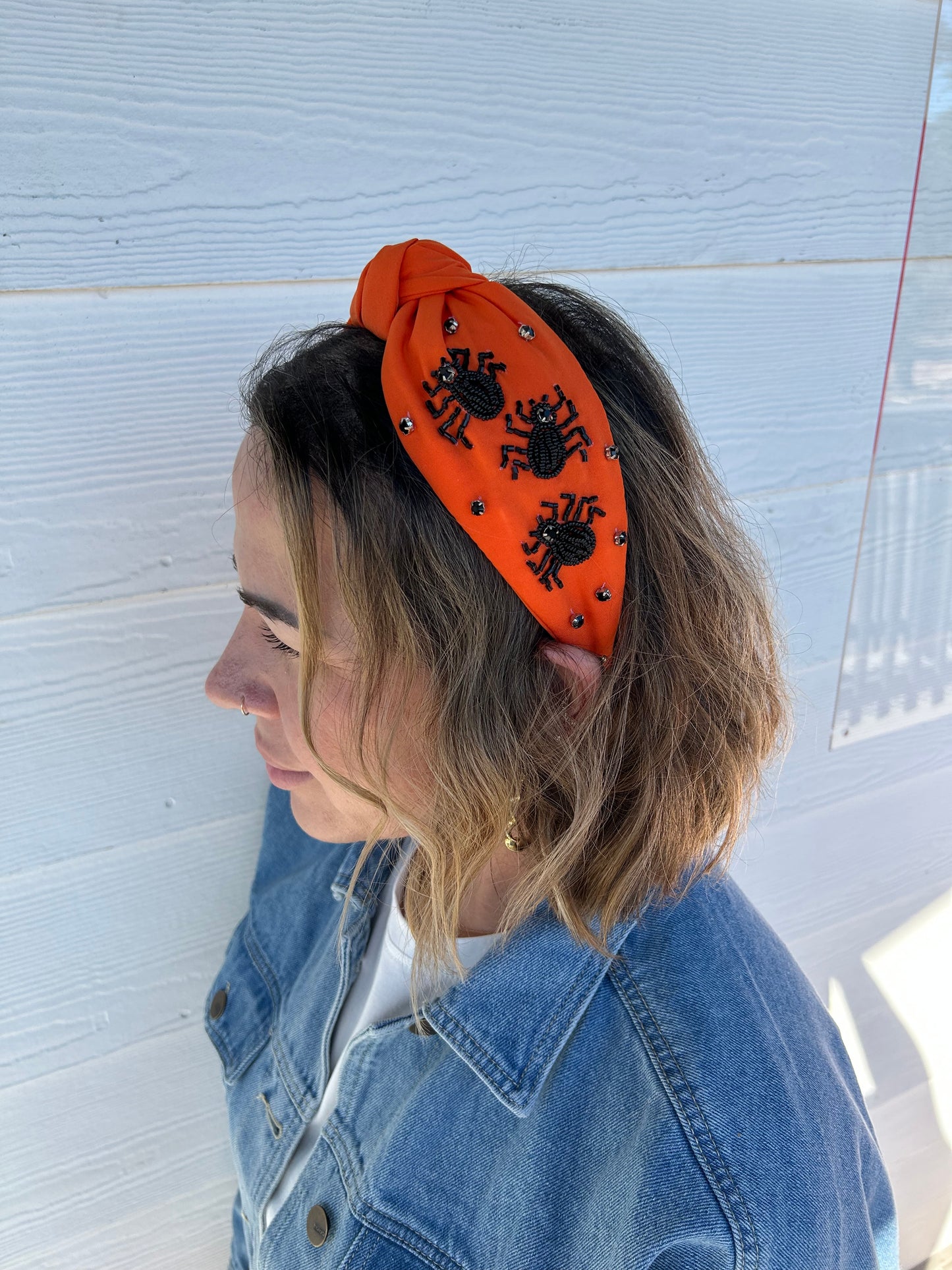 Orange Spider Headband