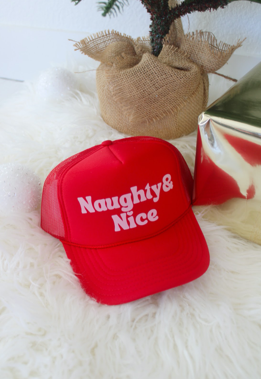 Naughty & Nice Trucker Hat