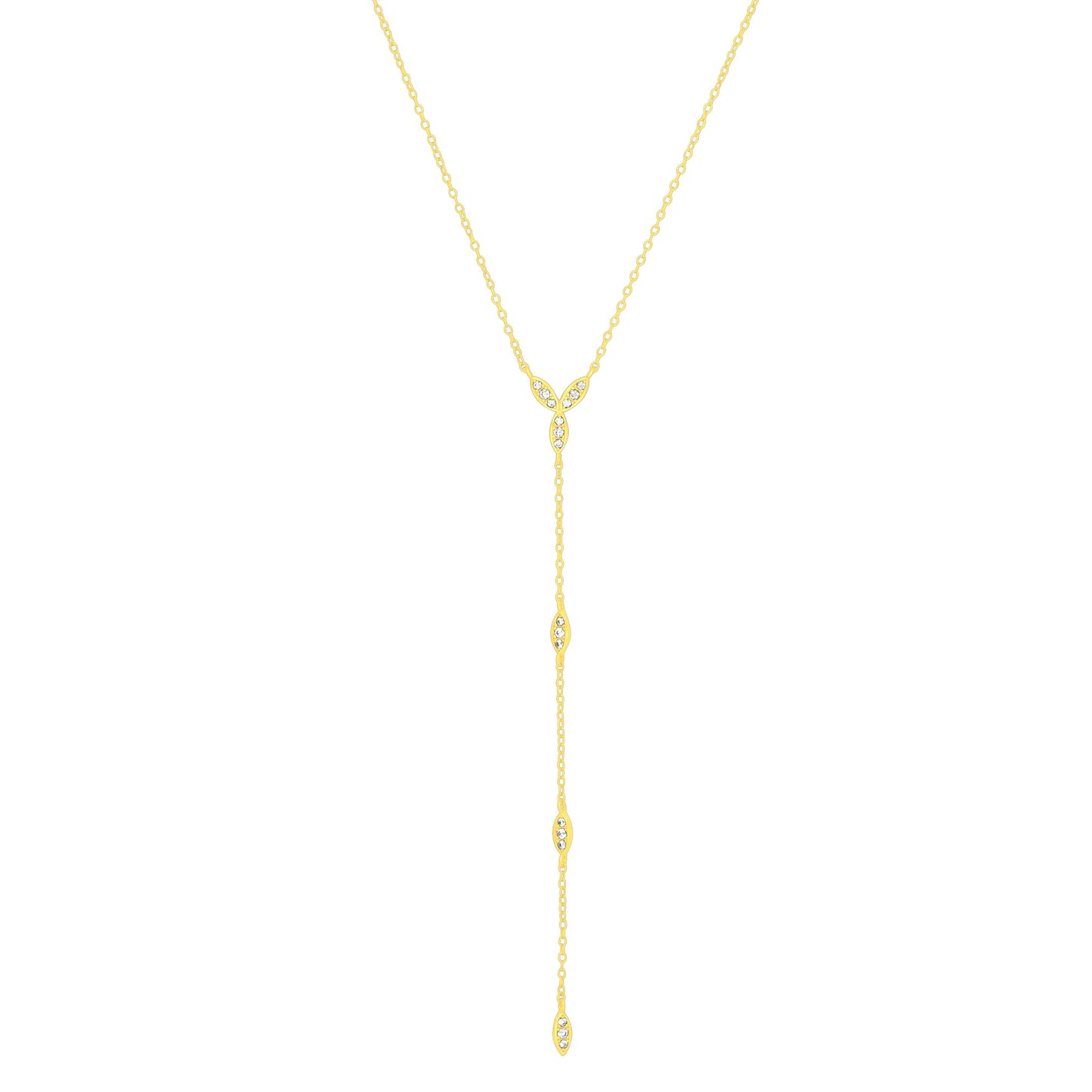 CHIARA LARIAT GOLD