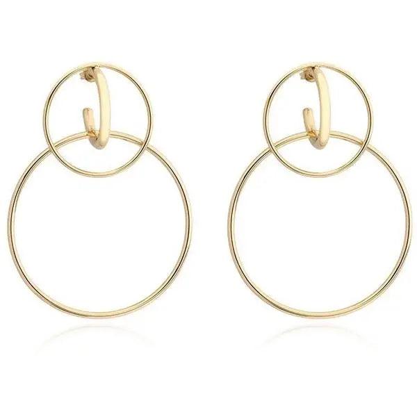 Kara Double Hoop Earring