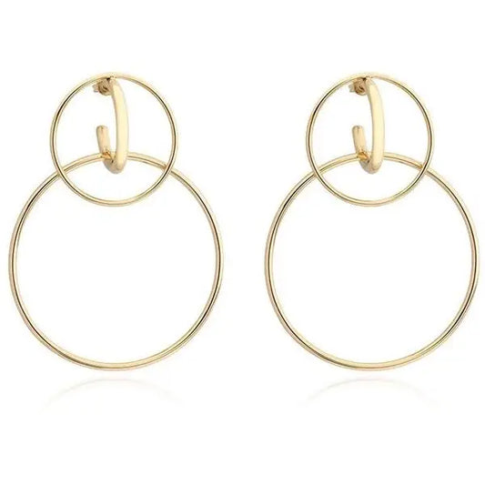 Kara Double Hoop Earring