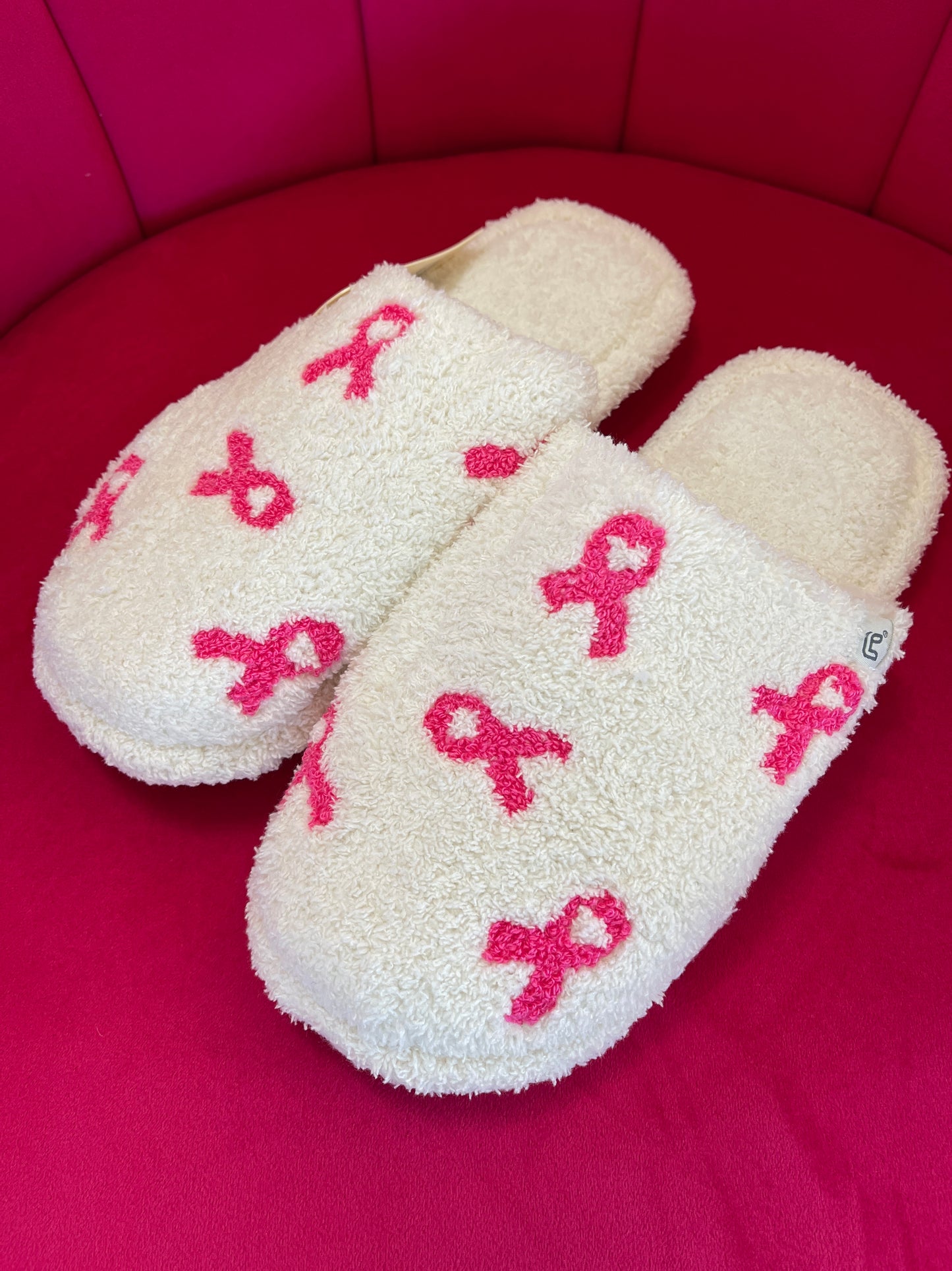 Breast Cancer Awareness Slipper